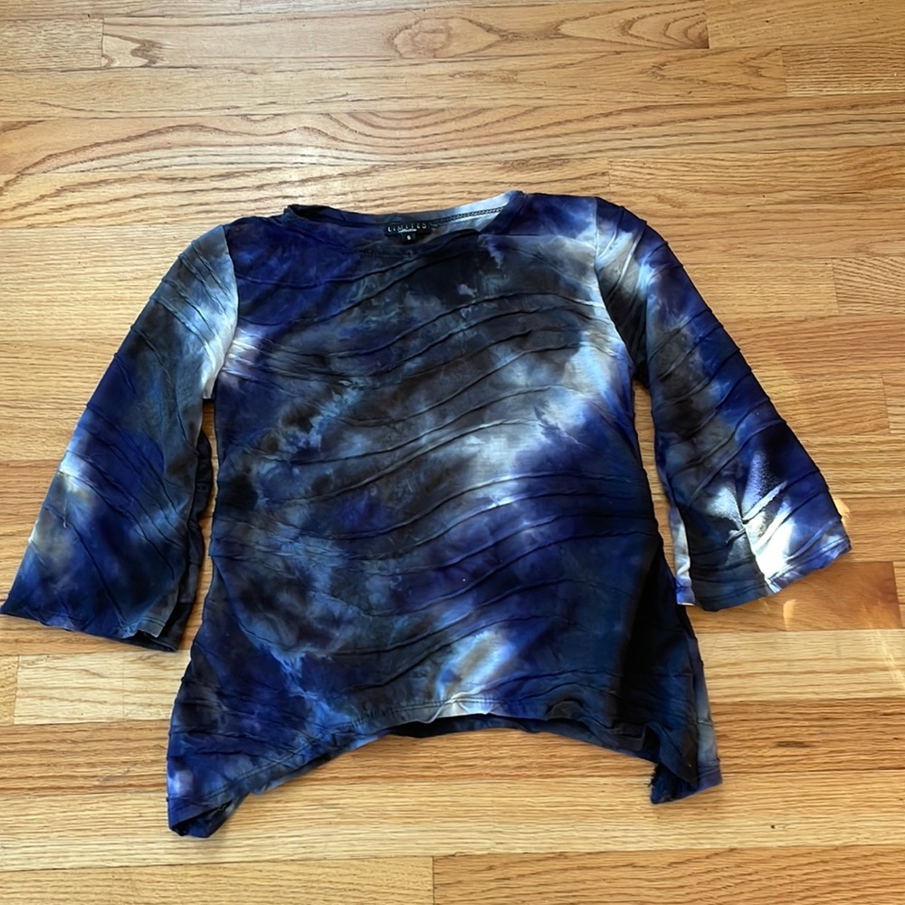 The Limited Crinkle Tie Dye Top